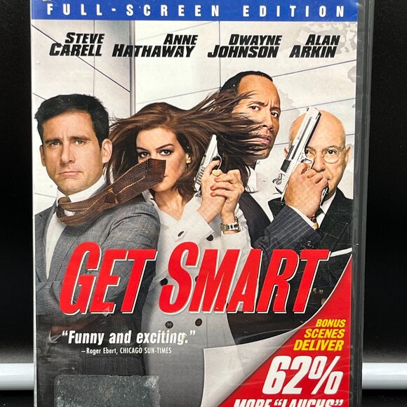 Get Smart (Single-Disc Full Screen Edition)-DVD-VERY GOOD - Picture 1 of 2